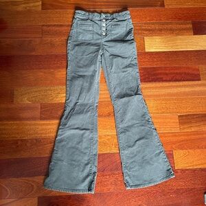 American eagle high rise flare jean